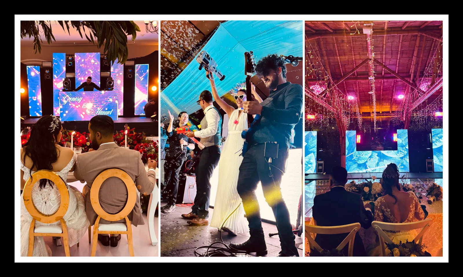 Pistas de Baile LED y Efectos de Ambiente